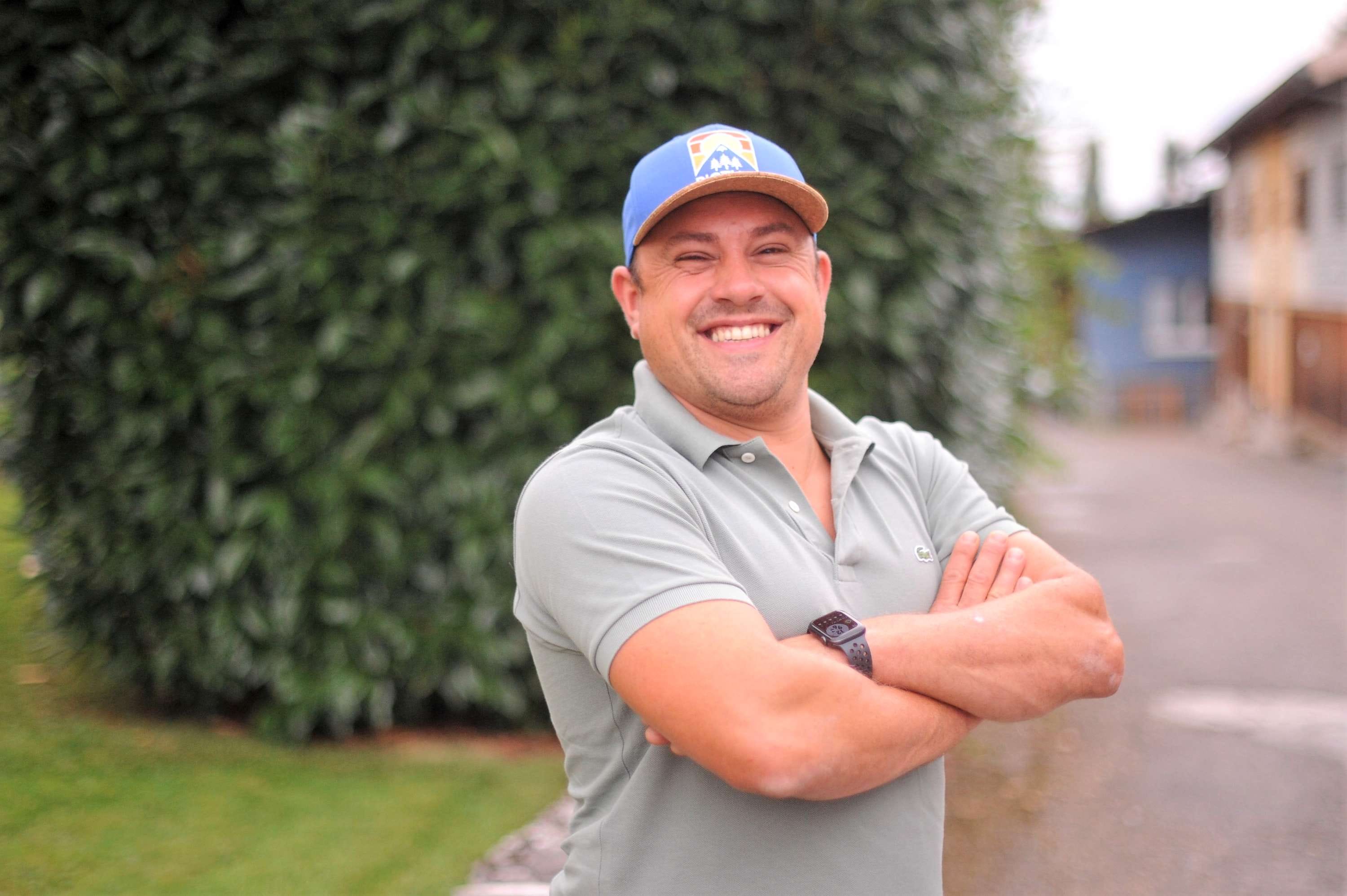 Romain Schwob, nouvel élagueur-paysagiste dans le Sundgau